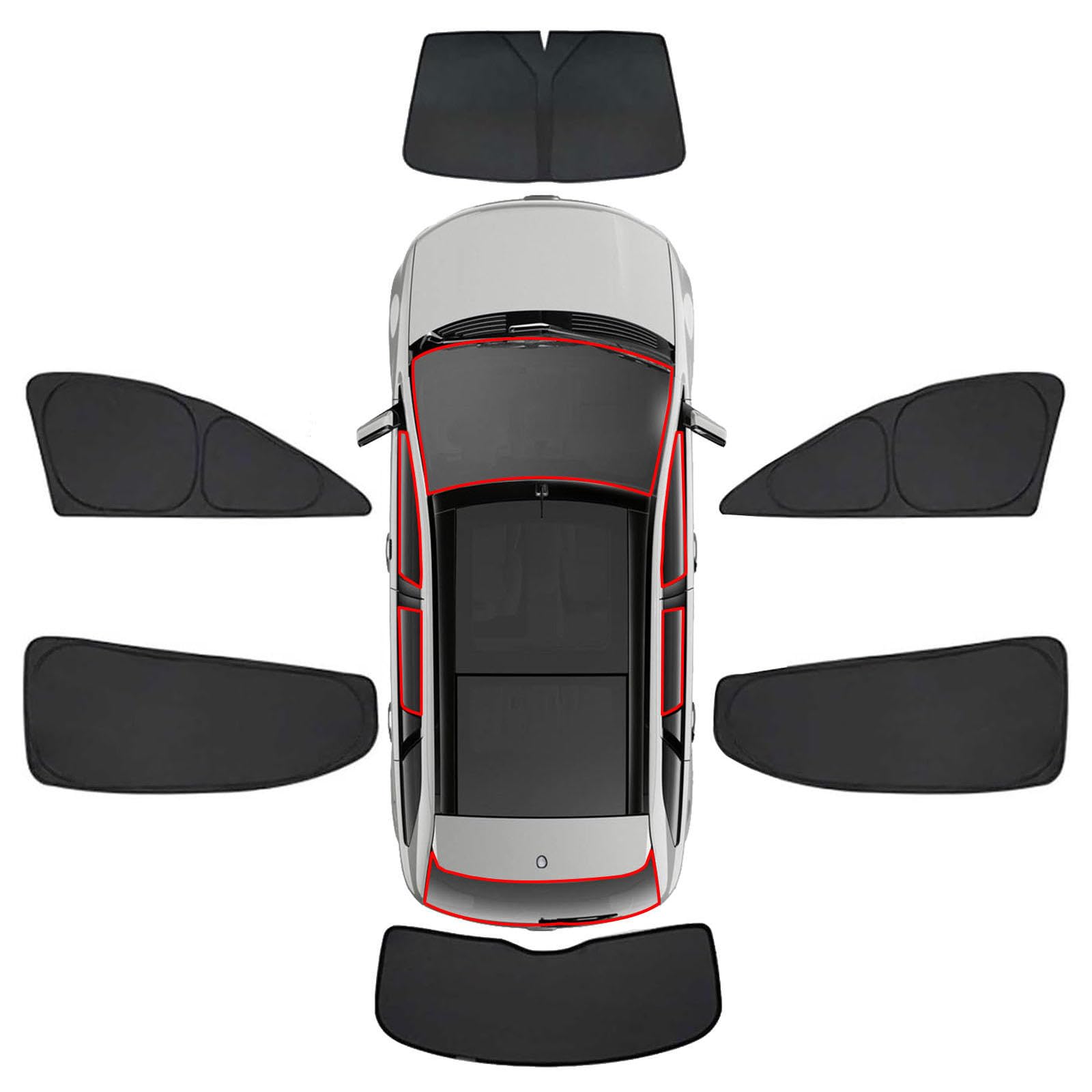Amazon | 【2024新登場】 車用サンシェード に適用ボルボv60 2018年9月
